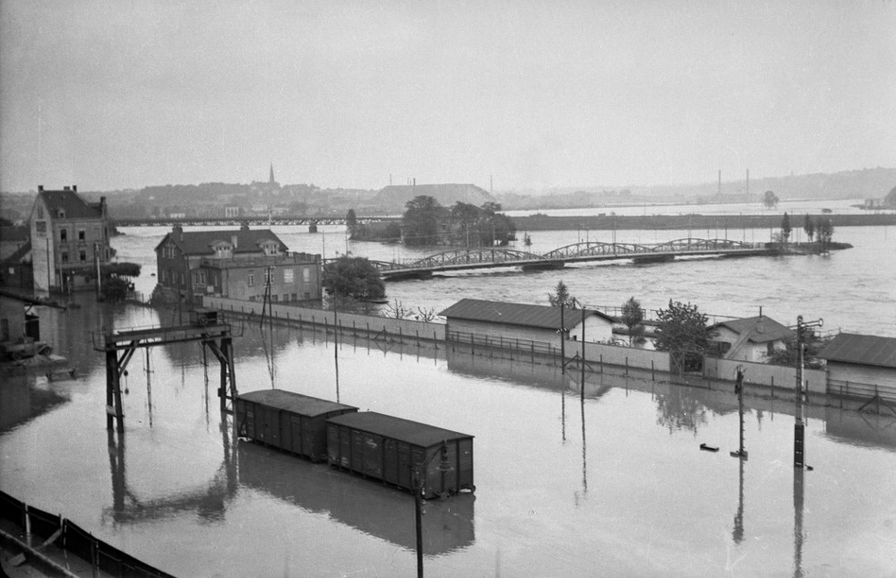 Ruhrhochwasser Mai 1943 in Steele